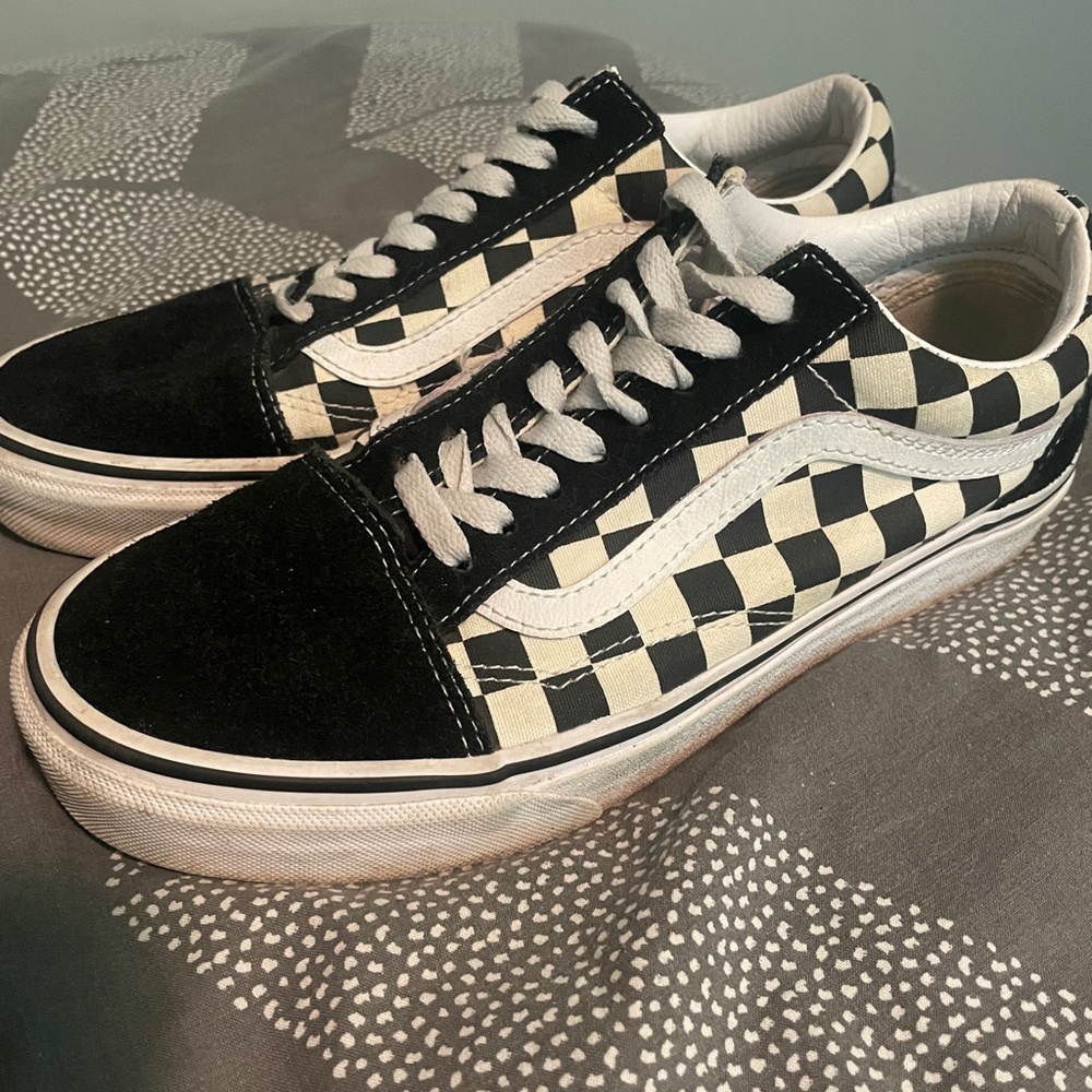 Checkered Vans